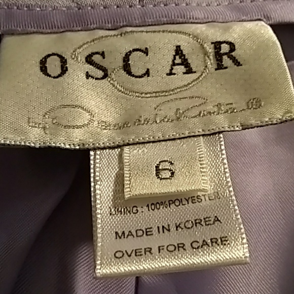 Oscar de la Renta lavender pants - Picture 2 of 6